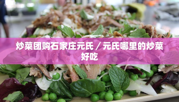 炒菜团购石家庄元氏／元氏哪里的炒菜好吃