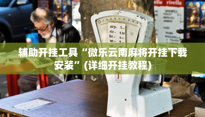 辅助开挂工具“微乐云南麻将开挂下载安装”(详细开挂教程)