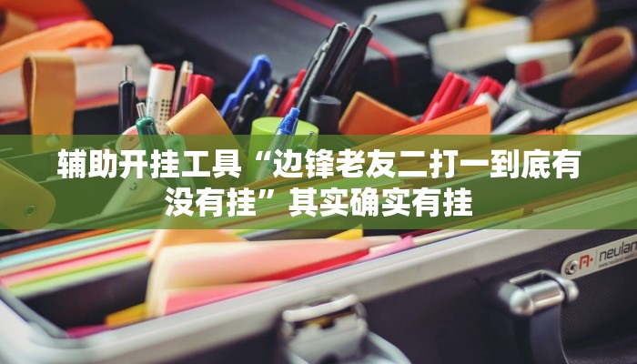 辅助开挂工具“边锋老友二打一到底有没有挂”其实确实有挂