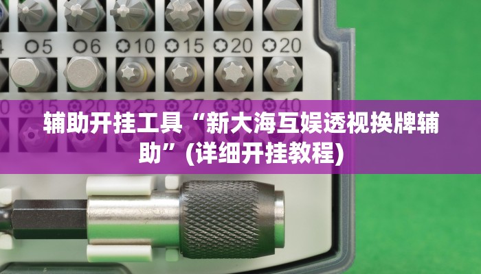 辅助开挂工具“新大海互娱透视换牌辅助”(详细开挂教程)