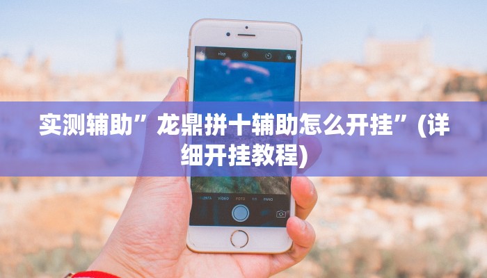 实测辅助”龙鼎拼十辅助怎么开挂”(详细开挂教程)