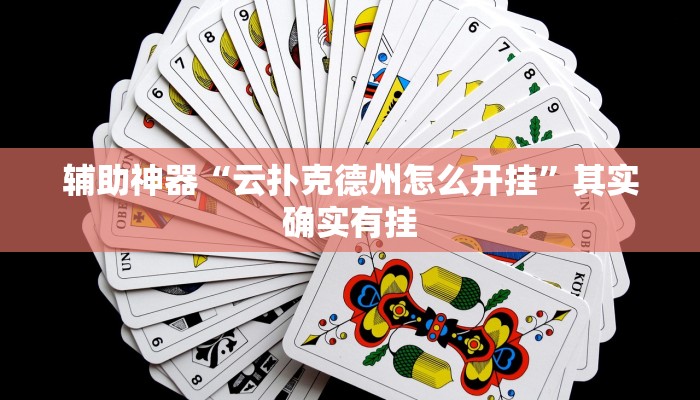 辅助神器“云扑克德州怎么开挂”其实确实有挂