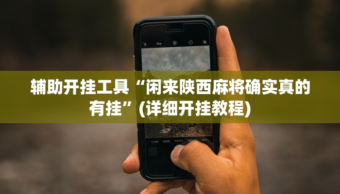辅助开挂工具“闲来陕西麻将确实真的有挂”(详细开挂教程)