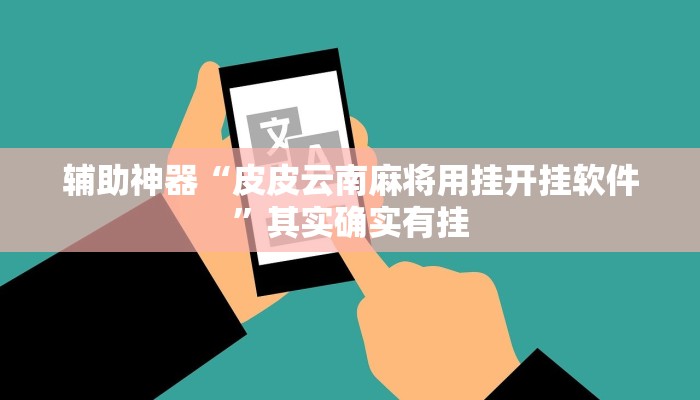 辅助神器“皮皮云南麻将用挂开挂软件”其实确实有挂