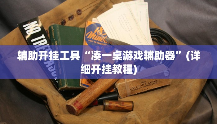 辅助开挂工具“凑一桌游戏辅助器”(详细开挂教程)