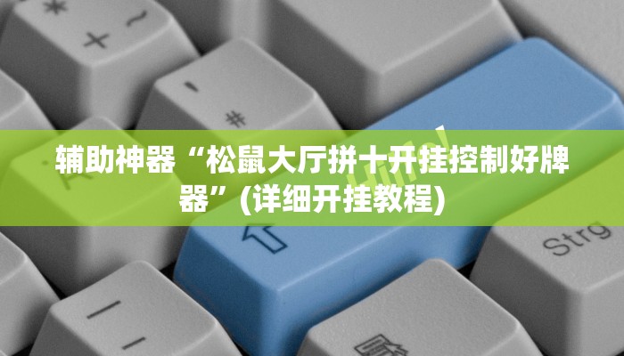 辅助神器“松鼠大厅拼十开挂控制好牌器”(详细开挂教程)