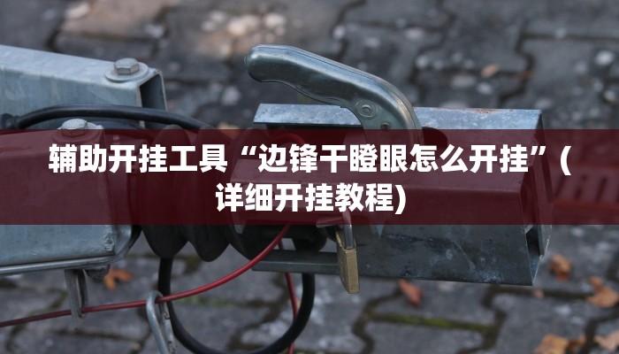 辅助开挂工具“边锋干瞪眼怎么开挂”(详细开挂教程)