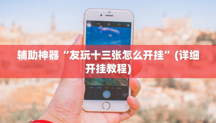 辅助神器“友玩十三张怎么开挂”(详细开挂教程)