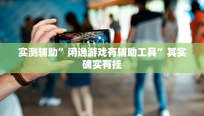 实测辅助”闲逸游戏有辅助工具”其实确实有挂